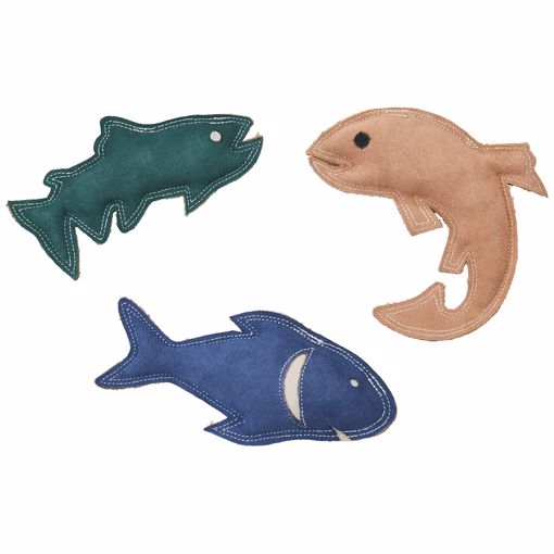 Picture of 7 IN. DURA-FUSE LEATHER FISH - ASSORTED