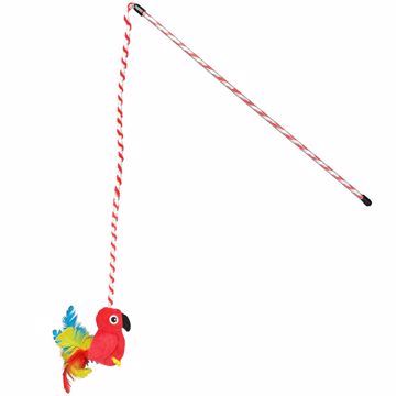 Picture of 18 IN. MARGARITAVILLE CAT - WAND W/RED BIRD