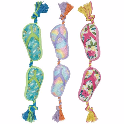 Picture of 18 IN. MARGARITAVILLE ROPE FLIP FLOP - ASSORTED