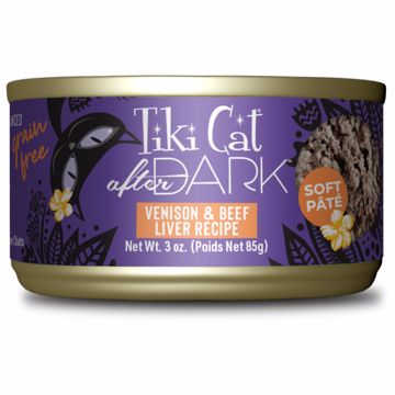 Picture of 12/3 OZ. TIKI CAT AFTER DARK PATE - WILD VENISON/BEEF LIVER