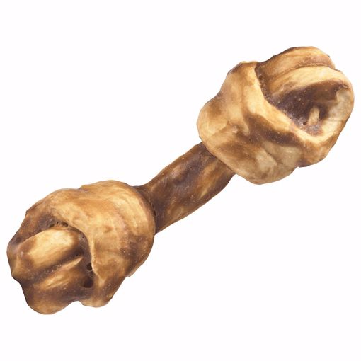 Picture of 6 IN. MED. NTH BAKERY KNOTTED BONE - BEEF - 2 PK.