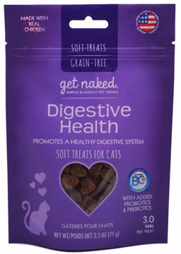 Picture of 2.5 OZ. GET NAKED GF DIGESTIVE HEALTH SOFT TREATS FOR CATS