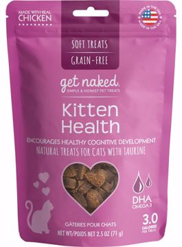 Picture of 2.5 OZ. GET NAKED GF KITTEN HEALTH SOFT TREATS