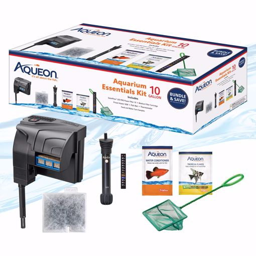 Picture of 10 GAL. AQUEON AQUARIUM ESSENTIALS KIT