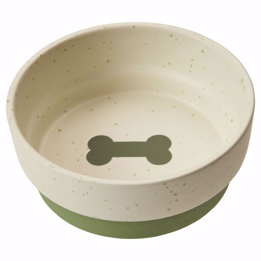 Picture of 5 IN. SEDONA DISH DOG SPRUCE GREEN