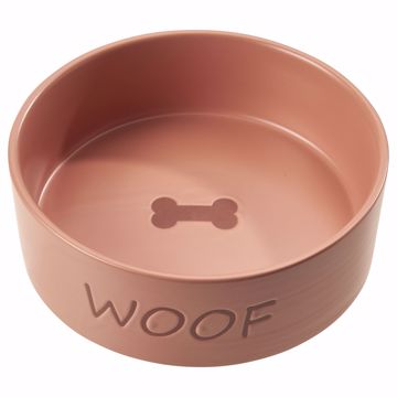 Picture of 7 IN. PORTOFINO DISH DOG BLUSH PINK