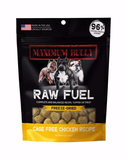 Picture of 16 OZ. MAXIMUM BULLY FD RAW FUEL RECIPE - FREE RANGE CHICKEN