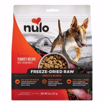 Picture of 8 OZ. NULO DOG FREEZE DRIED RAW - TURKEY/CRANBERRIES
