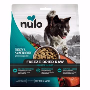 Picture of 8 OZ. NULO DOG FREEZE DRIED RAW - TURKEY/SALMON