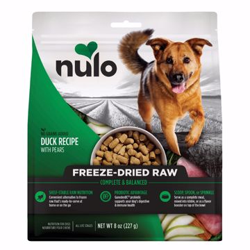 Picture of 8 OZ. NULO DOG FREEZE DRIED RAW - DUCK/PEAR