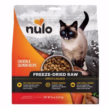 Picture of 16 OZ. FREEZE DRIED RAW CAT - CHICKEN/SALMON