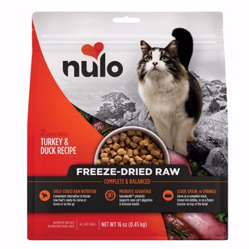 Picture of 16 OZ. FREEZE DRIED RAW CAT - TURKEY/DUCK