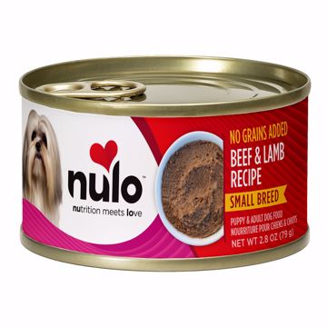 Picture of 12/2.8 OZ. SM. BREED DOG PATE WET CAN FOOD - BEEF/LAMB