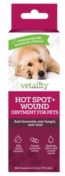 Picture of 2.5 OZ. VETALITY HOT SPOT + WOUND OINTMENT FOR PETS