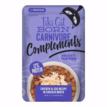 Picture of 12/2.1 OZ. TIKI CAT COMPLEMENTS CHICKEN/EGG - POUCH