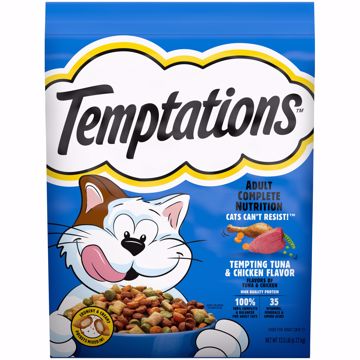 Picture of 13.5 LB. TEMPTATIONS DRY CAT FOOD - TUNA/CHICKEN
