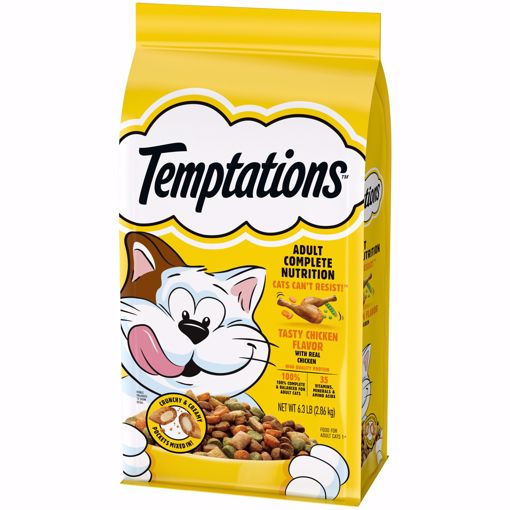 Picture of 6.3 LB. TEMPTATIONS DRY CAT FOOD - CHICKEN