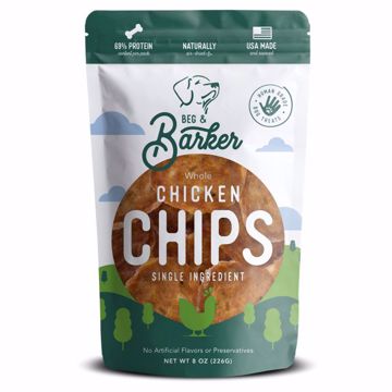 Picture of 8 OZ. BEG & BARKER WHOLE CHICKEN CHIPS DOG TREAT