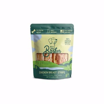 Picture of 4 OZ. BEG & BARKER CHICKEN BREAST STRIPS DOG TREAT