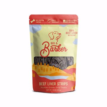 Picture of 10 OZ. BEG & BARKER BEEF LIVER STRIPS DOG TREAT