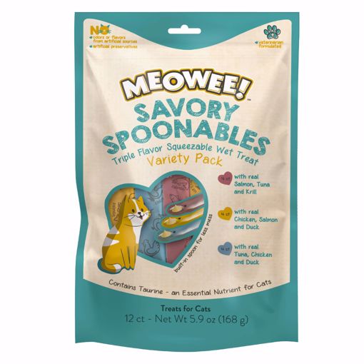 Picture of 12 CT. MEOWEE SAVORY SPOONABLES VARIETY PACK