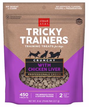 Picture of 8 OZ. TRICKY TRAINERS CRUNCHY - LIVER