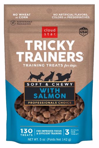 Picture of 5 OZ. TRICKY TRAINERS CHEWY - SALMON