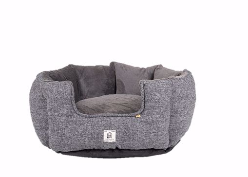 Picture of 23X23X12 IN. CHILL KUZZI FIR ROUND BED - GREY