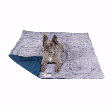 Picture of 30X40 IN. CHILL KUZZI FIR BLANKET - SLATE BLUE