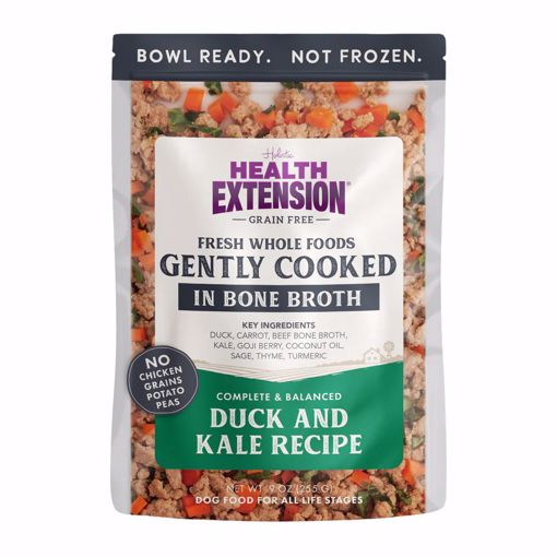 Picture of 2-5/9 OZ. POUCHES GENTLY COOKED DUCK/KALE RECIPE FOR DOGS