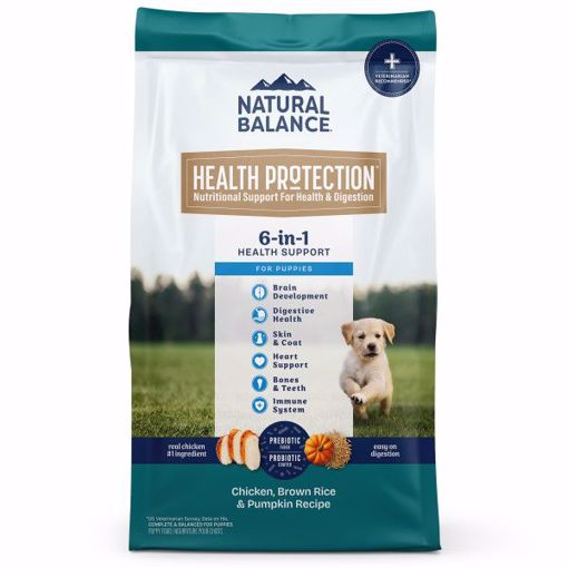 Picture of 4 LB. HEALTH PROTECTION PUPPY FOOD - CHKN/BRWN RC/PUMPKIN