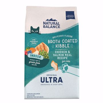 Picture of 6 LB. INDOOR ULTRA CHICKEN/SALMON MEAL FORMULA DRY CAT FOOD