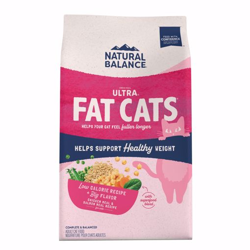 Picture of 6 LB. ULTRA FAT CAT CHICKEN/SALMON MEAL FORMULA DRY CAT FOOD