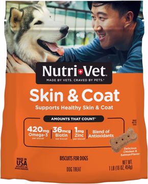 Picture of 16 OZ. K9 SKIN & COAT BISCUIT - PEANUT BUTTER