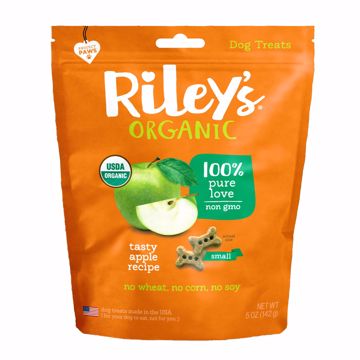 Picture of 5 OZ. RILEYS ORGANIC SMALL BONE - APPLE