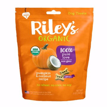 Picture of 5 OZ. RILEYS ORGANIC SMALL BONE - PUMPKIN & COCONUT