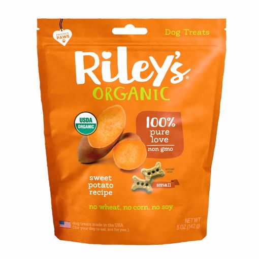 Picture of 5 OZ. RILEYS ORGANIC SMALL BONE - SWEET POTATO