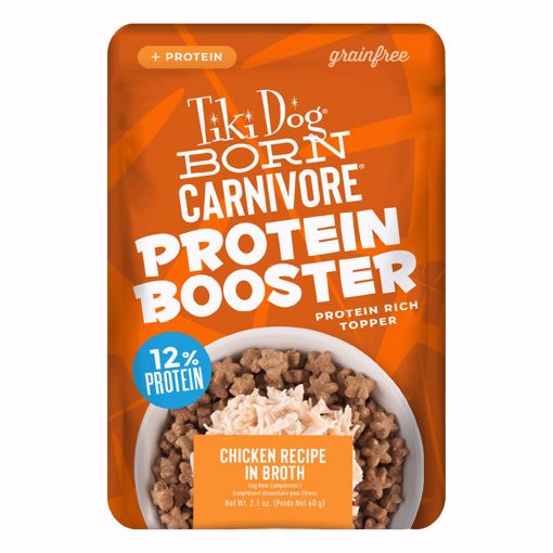 Picture of 12/2.1 OZ. BORN CRNV DOG PROTEIN BOOSTER TOPPER - CHICKEN