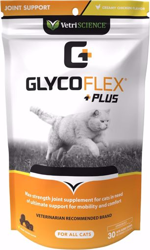 Picture of 30 CT. GLYCOFLEX PLUS CHEWS - CAT