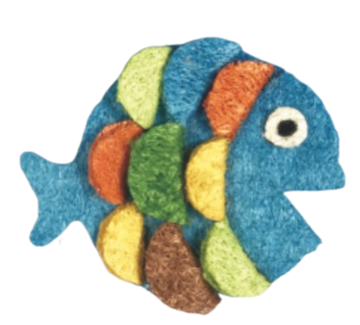 Picture of NIBBLES RAINBOW FISH SMALL ANIMAL TOY