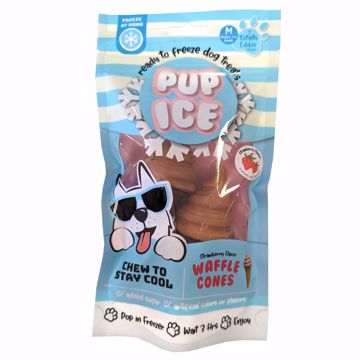 Picture of 2 PK. PUP ICE WAFFLE CONE STRWBY