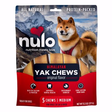 Picture of MED. YAK CHEW ORIGINAL DOG TREAT - 5 CT. POUCH