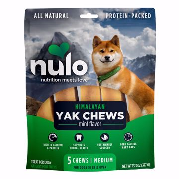 Picture of MED. YAK CHEW MINT DOG TREAT - 5 CT. POUCH