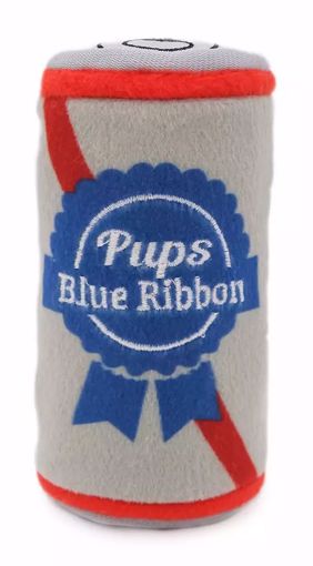 Picture of SQUEAKIE CAN - PUPS BLUE RIBBON