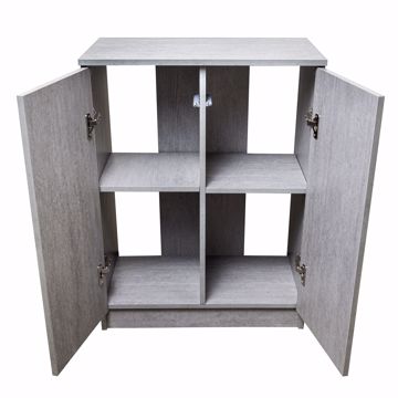 Picture of PREMIER 2-DOOR CABINET - GRAY - 24.5X13.7X31.5