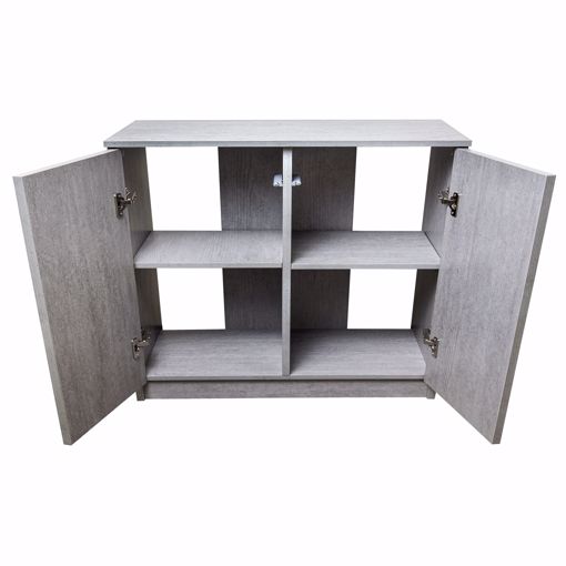 Picture of PREMIER 2-DOOR CABINET - GRAY - 30.8X13.7X31.5