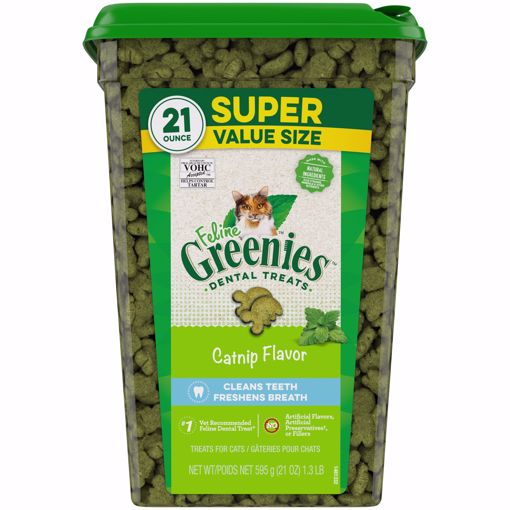 Picture of 21 OZ. GREENIES FELINE DENTAL TREAT - CATNIP