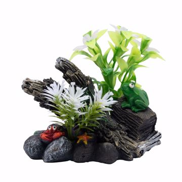 Picture of LG. GLOFISH ORNAMENT - DRIFTWOOD