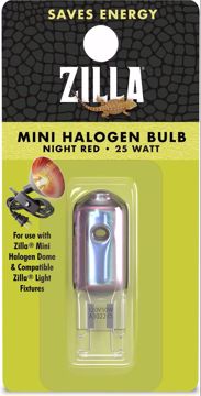 Picture of 25W ZILLA MINI HALOGEN LAMP - RED