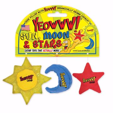 Picture of SUN MOON AND STARS CAT TOY